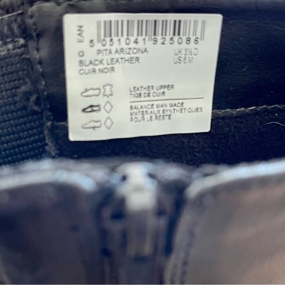 Clarks Black Leather "Pita Arizona" Women’s Knee High Riding Equestrian Boots - Picture 7 of 9